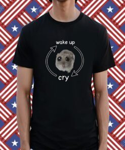 Cringeytees Wake Up Cry Mouse Shirt