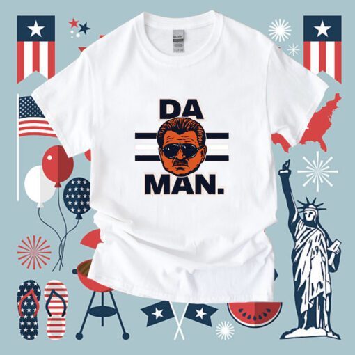 Da Man For Chicago Football Fans Shirt