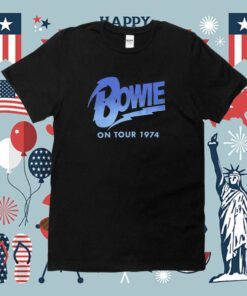 David Bowie Attractive On Tour 1974 Shirt