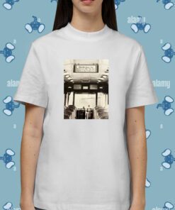 Death Rides The Highways But You Are Safe In The Trolley Car T-Shirt