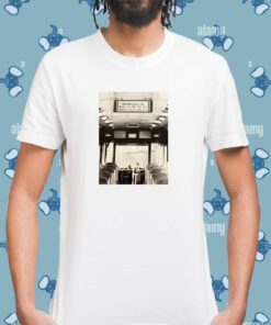 Death Rides The Highways But You Are Safe In The Trolley Car T-Shirt