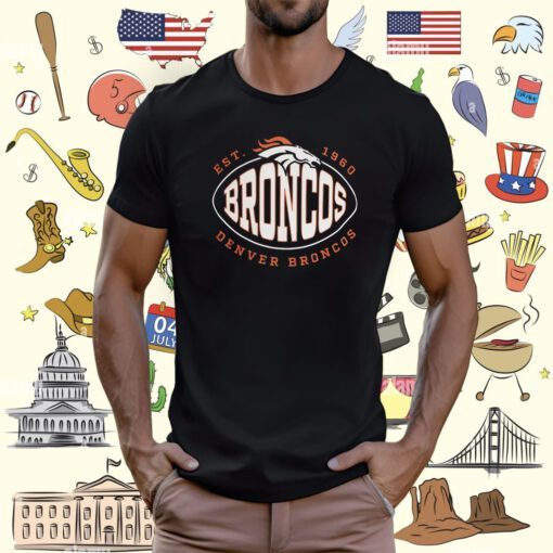 Denver Broncos Boss X Nfl Trap T-Shirt