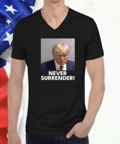Trump Never Surrender Tank Top Shirt