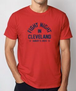 Fight Night In Cleveland T-Shirt
