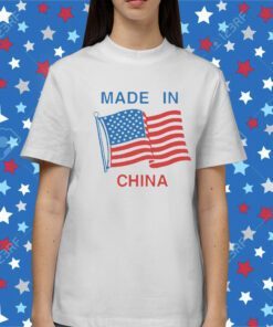 Flag Usa Made In China Shirt