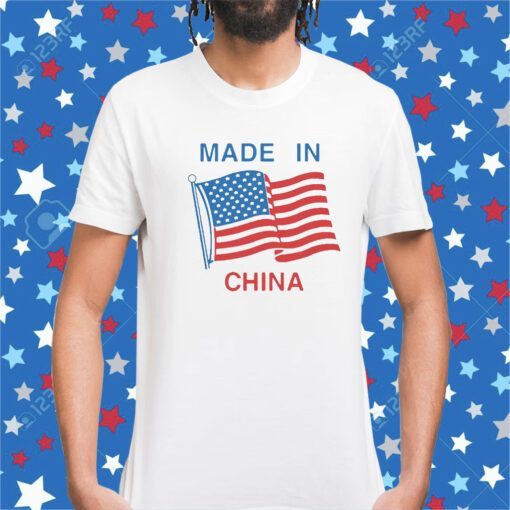 Flag Usa Made In China Shirt