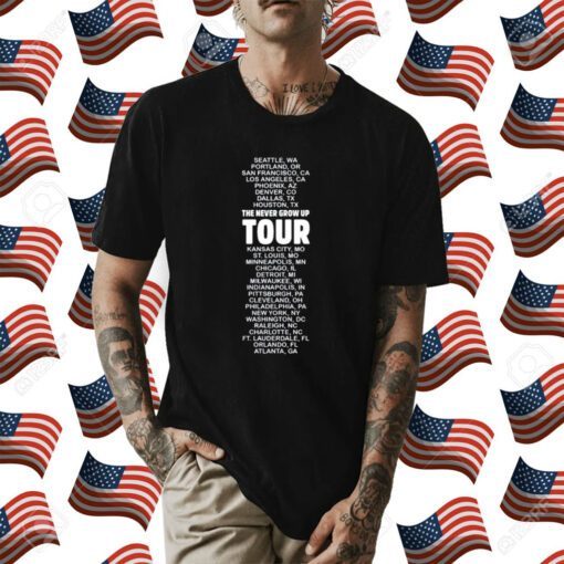 Frick Vape Never Grow Up Tour Shirt