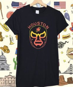 Houston Baseball Lucha Mask TShirt