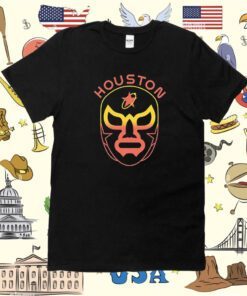 Houston Baseball Lucha Mask TShirt