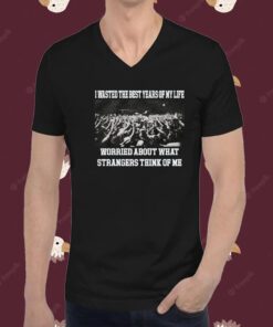 I Wasted The Best Years Of My Life Worried About What Strangers Think Of Me Shirt