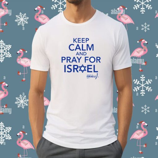 Keep Calm And Pray For Israel-Women Shirt