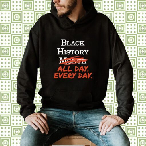 Kenny Akers Black History Month All Day Every Day Shirt