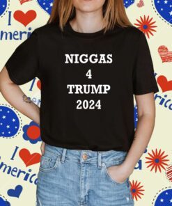 Kyle Becker Niggas 4 Trump 2024 Shirt