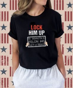 Lock Him Up Funny Anti Trump Jail Convict Shirt