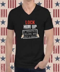 Lock Him Up Funny Anti Trump Jail Convict Shirt