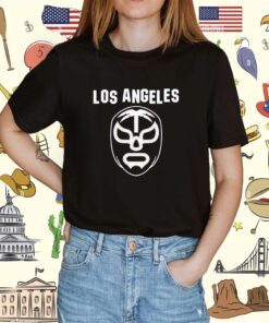 Los Angeles Baseball Lucha Mask Shirt