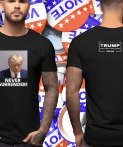 MAGA 2024 Donald Trump Never Surrender Shirt