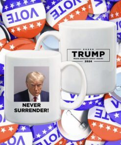 MAGA 2024 Donald Trump Never Surrender Shirt