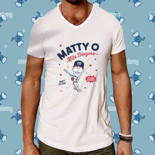 Matty O Hits Dingers T-Shirt