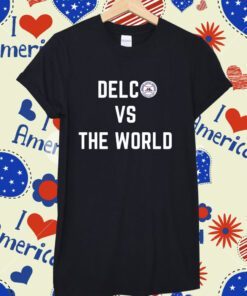 Sale Media Little League Delc Vs The World T-Shirt