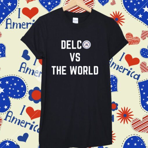 Sale Media Little League Delc Vs The World T-Shirt