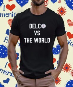 Sale Media Little League Delc Vs The World T-Shirt