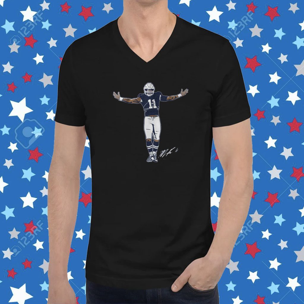 Micah Parsons Superstar Pose T-Shirt - ReviewsTees