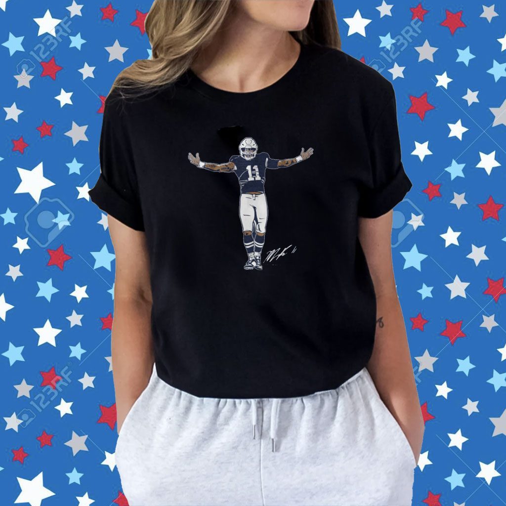 Micah Parsons Superstar Pose T-Shirt - ReviewsTees