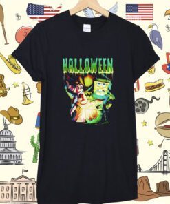 Monster Group Halloween Spongebob Shirt