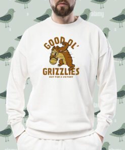 Montana Good Ol Grizzlies Vintage Basketball Out For A Victory Shirt