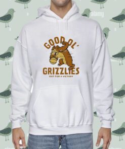 Montana Good Ol Grizzlies Vintage Basketball Out For A Victory Shirt