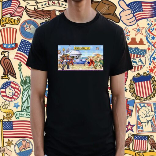 Montgomery Riverfront Brawl X Street Fighter Shirt