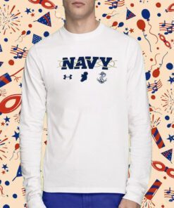 Navy Midshipmen Under Armour 2023 Aer Lingus College Football Classic Celtic Knot T-Shirt