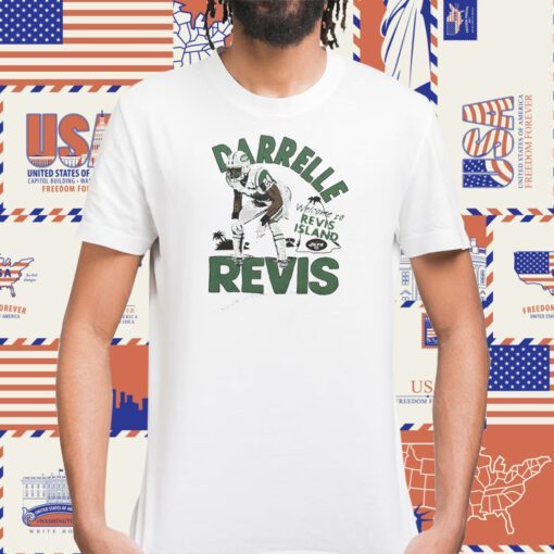 New York Jets Welcome To Revis Island Tee Shirt