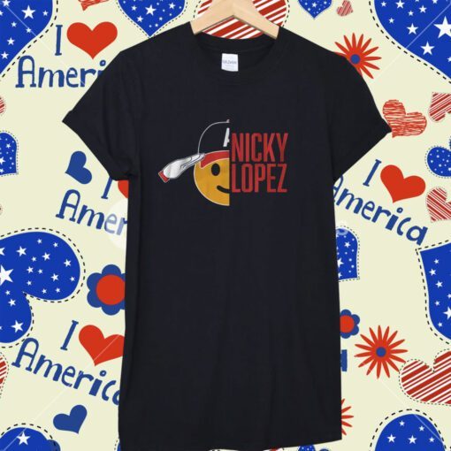 Nicky Lopez Salute Atlanta Baseball T-Shirt