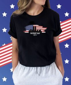 Patriot Day 9-11 Embroidered Never Forget Remembering Shirt