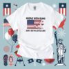 People With Guns American Flag Dont Get In Cattle Cars Tee Shirt