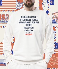 Public Schools Affordable Homes Opportunity For All Choice Inclusion Empathy T-Shirt