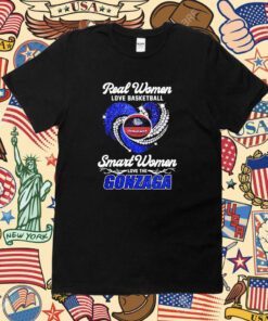 Real Women Love Football Smart Women Love The Gonzaga Shirt