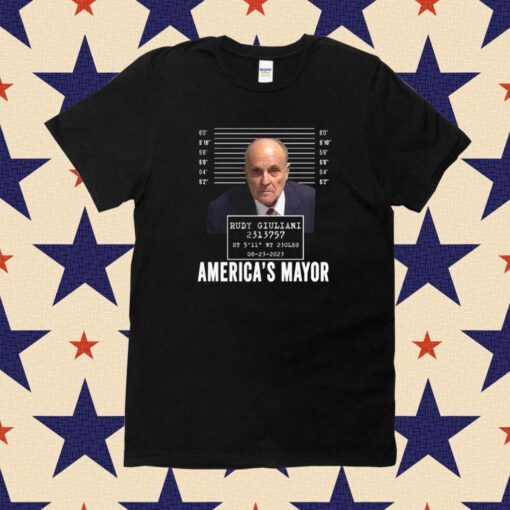 Rudy Giuliani Mugshot Mug Shot Shirt