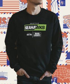 Seattle Seahawks Fanatics Branded NFL Bud Light Shirt