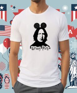 Severus Snape Wrong Park Harry Potter Shirt