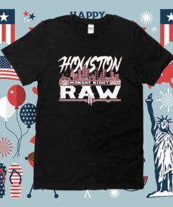 Sportiqe Monday Night Raw X Houston Rockets Shirt