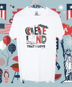Summer In The Land Cleveland That I Love Shirt