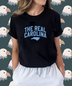 The Real Carolina Nc Blue Shirt