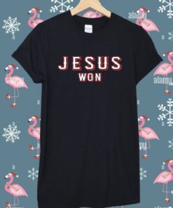 Tony Beasley Jesus Won Shirt