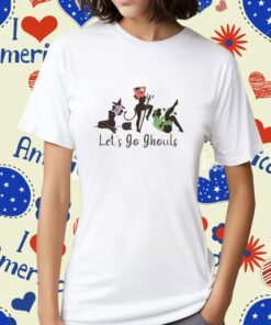 Top Let's Go Ghouls Halloween Funny T-Shirt