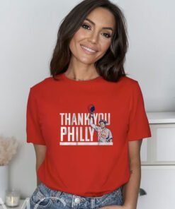 Trea Turner Thank You Philly Shirt