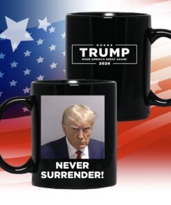 Trump 2024 Never Surrender Long Sleeve