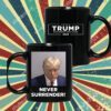 Trump 2024 Never Surrender Mug Color Changing